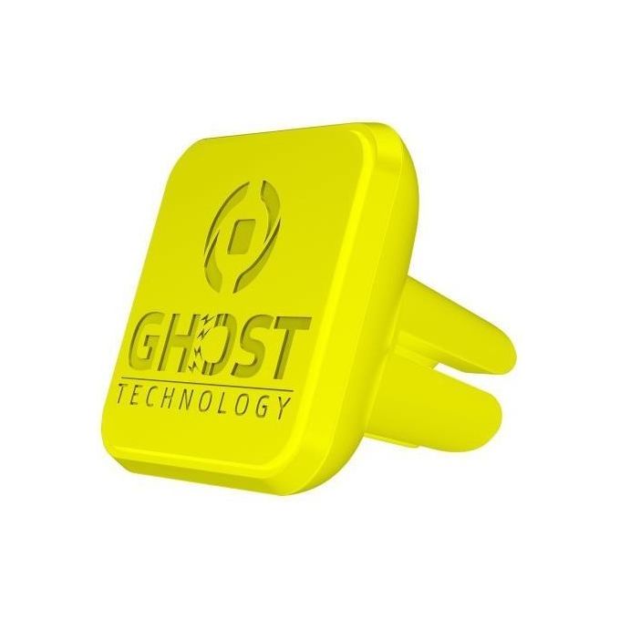 Celly Supporto Auto Ghost Vent Magnetico Giallo