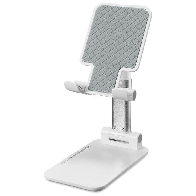 Celly Supporto per Cellulare da Tavolo Bianco