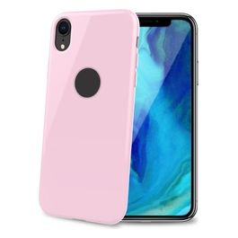 Celly Tpu Cover per iPhone XR Rosa