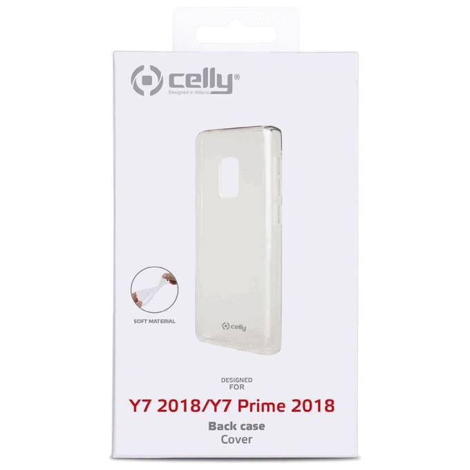 Celly Tpu Cover per LG Y7 18 Y7 Prime 18 Trasparente