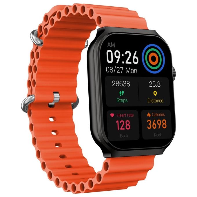 Celly TRAINERULTRABK Trainer Collection Smartwatch Touch 2.02'' Bluetooth Cardiofrequenzimetro Android iOS colore Nero