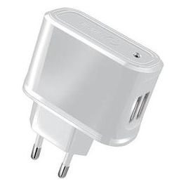 Celly Travel Charger 2.1a Double usb wh