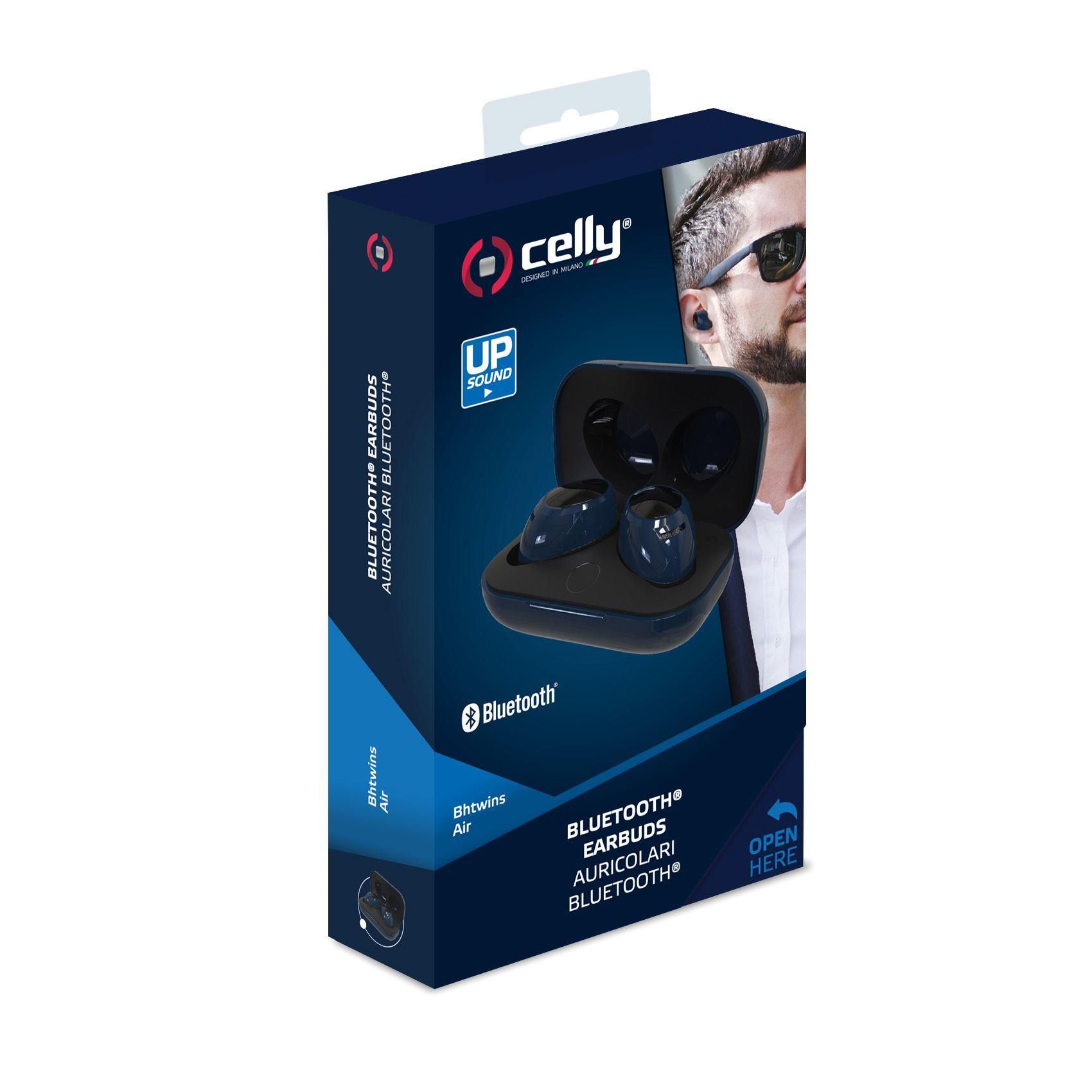 Celly True Wireless Earbuds Air Auricolari Blu | Yeppon