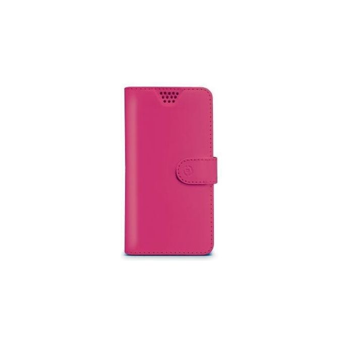 Celly Wally Case Custodia a Libro Universale XXXL 5.5''-6''  Fuchsia