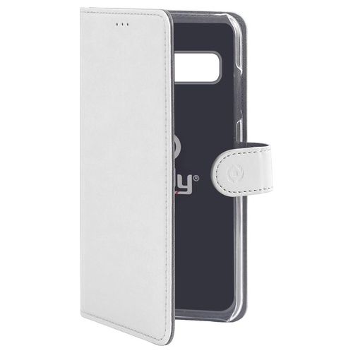 Celly Wally Cover per Samsung Galaxy S10 Bianco
