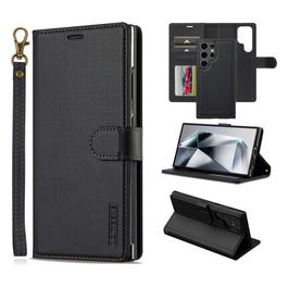 Wally Custodia a Libro Nera per Samsung Galaxy S25 5G