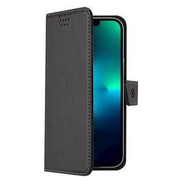 Wallymag custodia a portafoglio in similpelle nera per iPhone Air