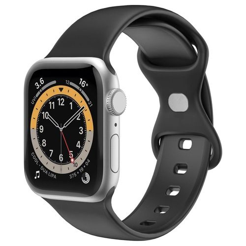 Watchband 42/44/45mm in Silicone Nero