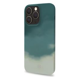 Celly Watercolor Cover per iPhone 13 Pro Max Verde