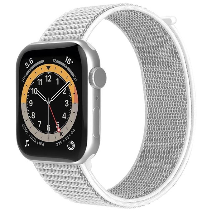 Celly WBand Cinturino per Apple Watch 42/44/45MM Strap Bianco