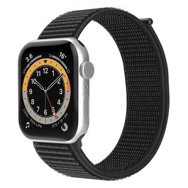 WBand Cinturino per Apple Watch 42/44/45mm Strap Nero