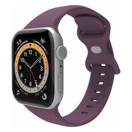 WBand Cinturino per Apple Watch 38/40/41MM Silicone Viola
