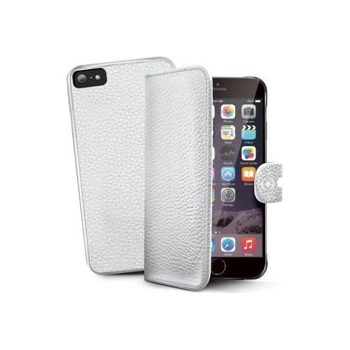 Celly Wh Pu Wallet Case For iPhone 6 Plus
