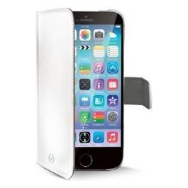 White Pu Wallet Case iPhone 6