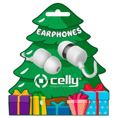 Celly Wired Earphone Xmas Tree Shape