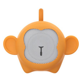 WSMONKEY Altoparlante Portatile Giallo, Forma di Scimmia