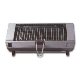 Griglia Elettrica in Acciaio Inox 1900W Resistenza Corazzata Autopulente