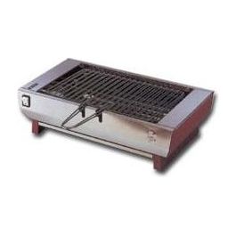 Griglia Elettrica in Acciaio Inox 1900W Resistenza Corazzata Autopulente