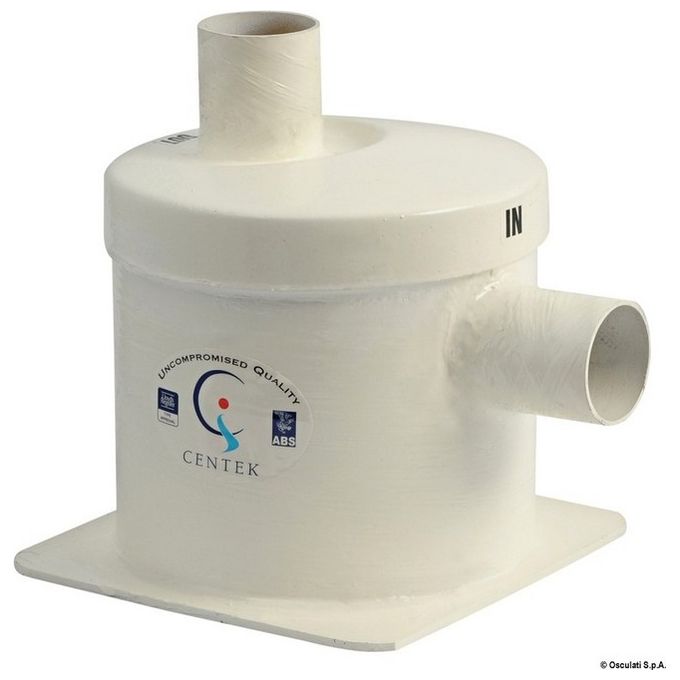 Centek Marmitta vetroresina 90 mm scarico laterale