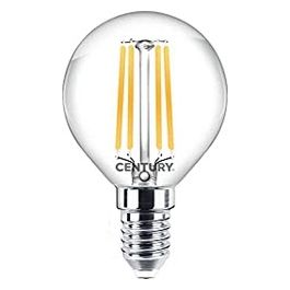 Century Lampadina Led Filamento Sfera E14 6W 806lm 4000k