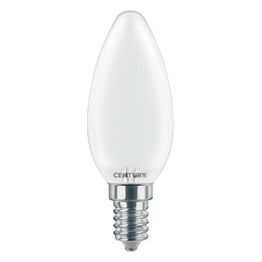 Century Lampadina Led Saten Candela E14 4W 4000k