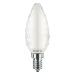 Century Lampadina Led Saten Tortiglione E14 4W 470lm 6000k