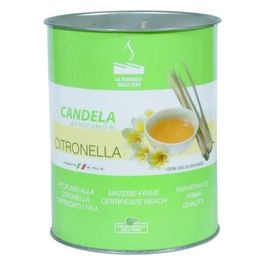 Candela Citronella Latta Eco 80x100mm