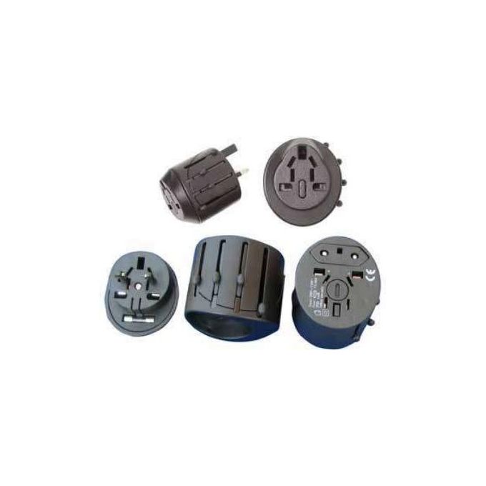 Cfg Adattatore da Viaggio Universale Monoblocco Compatto e Indivisibile