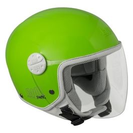 Casco Jet Moto Bambino Omologato Varadero Verde