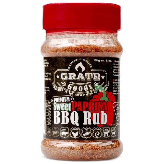 Char-Broil Sweet Paprika Barbecue Rub 180gr