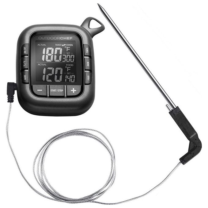 Char-Broil Termometro Gourmet Check Nero