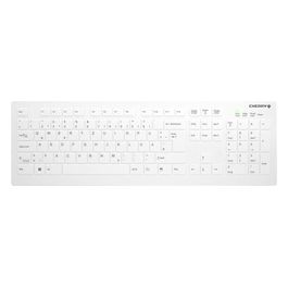 Cherry AK-C8112 Tastiera Rf Wireless Qwertz Tedesco Bianco