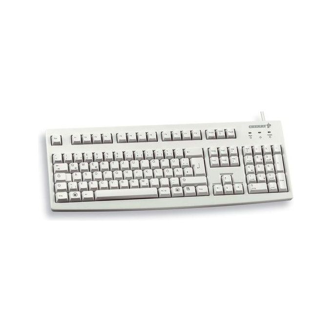 Image of Cherry G83-6104 Tastiera Usb Qwerty Inglese Us Grigio