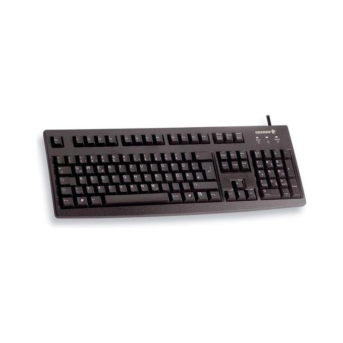 Image of Cherry G83-6104 Tastiera Usb Qwerty Inglese Us Nero