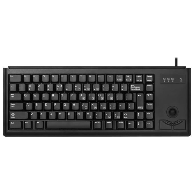 Cherry G84-4400 G84-4400LUBIT-2 Tastiera Compatta QWERTY USB Nero