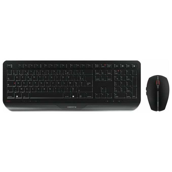 Cherry JD-7000FR-2 Tastiera Mouse Incluso Rf Wireless Nero