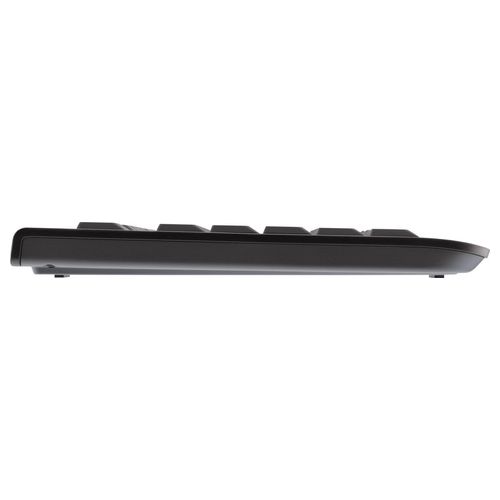 KC 1000 Tastiera Usb Qwertz Tedesco Nero