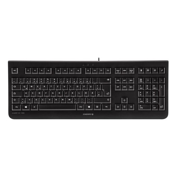 Image of Cherry KC 1000 Tastiera Usb Svizzere Nero