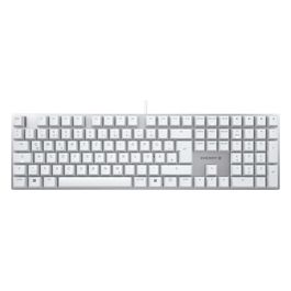 Cherry KC 200 Mx Tastiera Usb Qwertz Tedesco Argento/Bianco