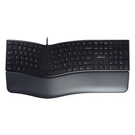 Cherry KC 4500 ERGO Ergo Tastiera Usb Qwerty Inglese Us Nero