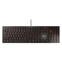 KC 6000 Slim Tastiera USB QWERTZ Tedesco Nero