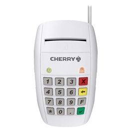 CHERRY ST-2100 Smartcard Terminal Bianco USB Contact Smart Card Terminal