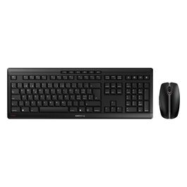 Cherry Stream Desktop Recharge Tastiera Mouse Incluso Rf Wireless Qwertz Svizzere Nero