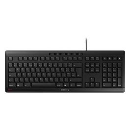 Cherry STREAM Tastiera Usb Qwerty Inglese Uk Nero