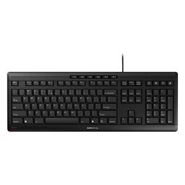 Cherry STREAM Tastiera USB QWERTY Inglese US Nero