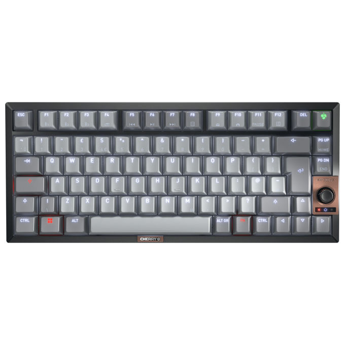 Cherry G80-3961HHAGB-2 Tastiera USB e Wireless QWERTY Inglese (Grigio - Nero)