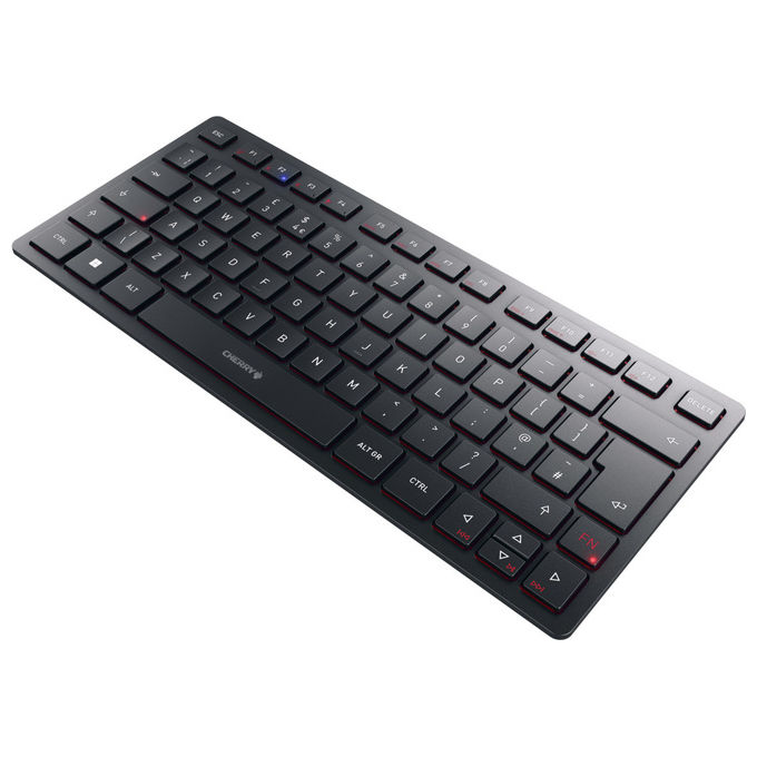 immagine di Cherry JK-9250GB-2 Tastiera USB e Wireless QWERTY Inglese (Nero)