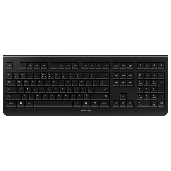 Cherry JK-3000EU-2 Tastiera Wireless KW 3000 QWERTY US International Nero