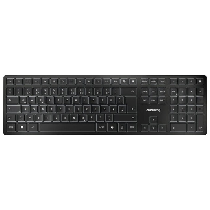 Cherry JK-9100PO-2 Tastiera Bluetooth QWERTY (Grigio - Nero)