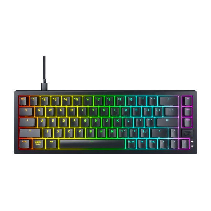 Cherry Xtrfy K5 Pro TMR Compact G8E-24200LACAUS-2 tastiera gaming meccanica 65% interruttori magnetici MK Crystal polling rate 8000 Hz hot-swap RGB layout US QWERTY